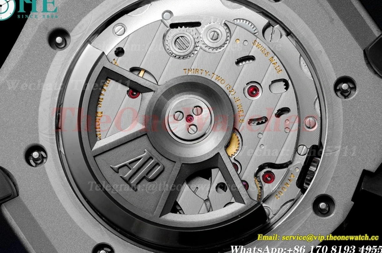 Offshore Diver 42mm Black RU Oak A4308 SS Stk APF 15720 Royal 0328